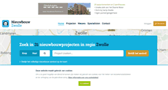 Desktop Screenshot of nieuwbouw-zwolle.nl